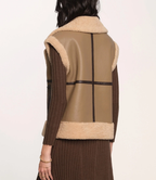 Shearling Faux Fur Sol Vest