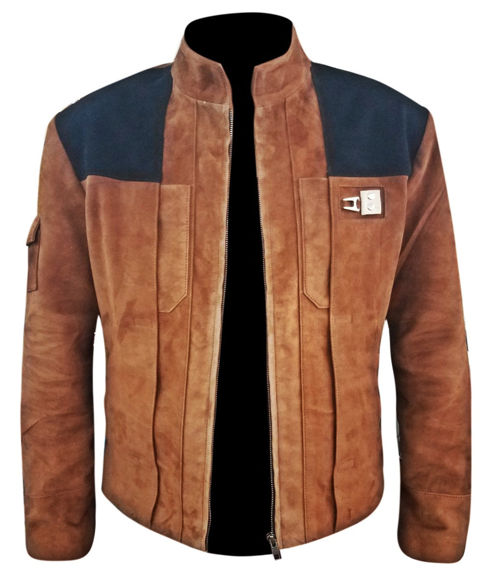 Solo A Star Wars Story Genuine Suede Leather Jacket