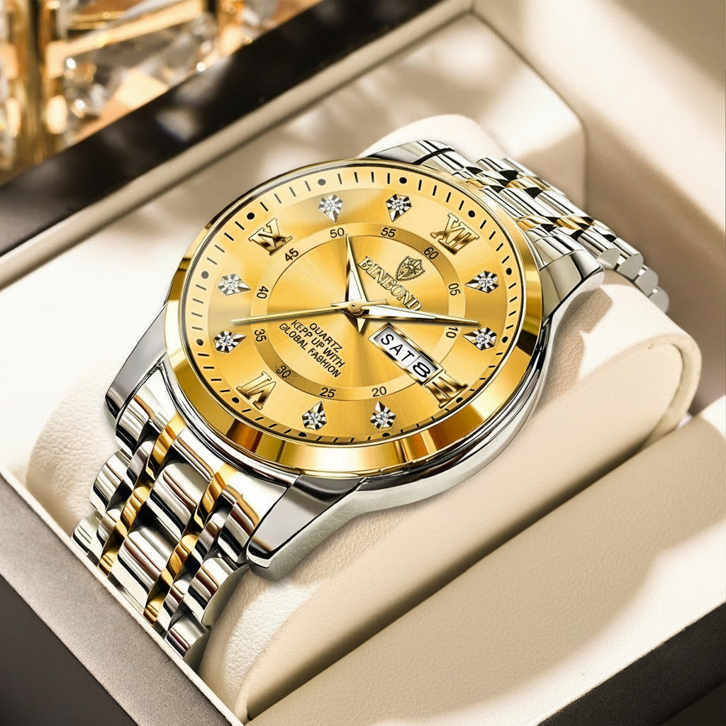 Gentleman Standard Classic Business Quartz Watch for Men