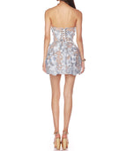 Jasmine Maraya Blue Mini Dress