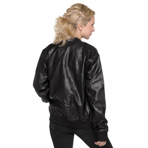 Personalized Embroidered Leather Jacket Custom Leather Jacket