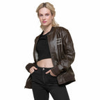 Personalized Embroidered Leather Jacket Custom Leather Jacket