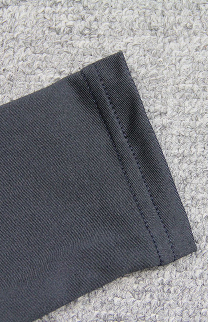 Women's One-Shoulder Long Sleeve Cutout Slit Dress