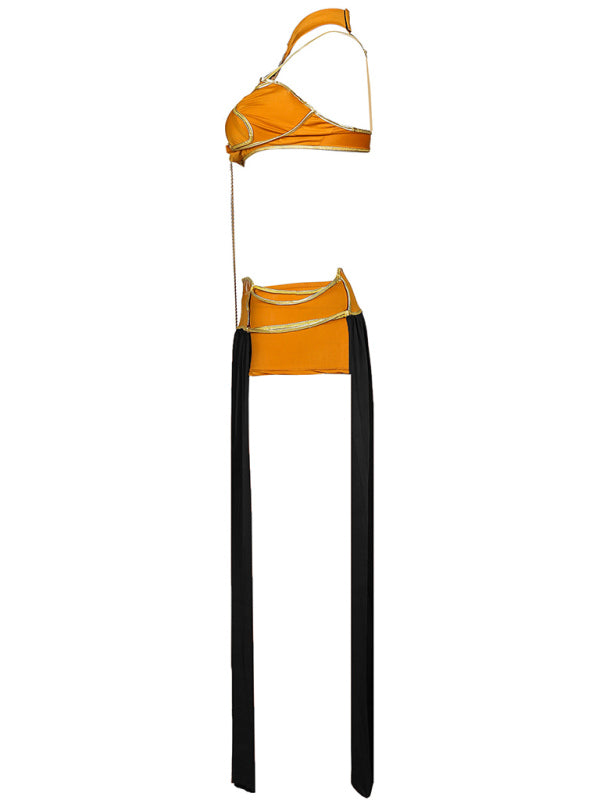 Women’s Halloween Dance Queen Long Skirt Costume – Festival Style