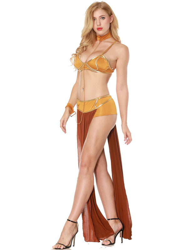 Women’s Halloween Dance Queen Long Skirt Costume – Festival Style