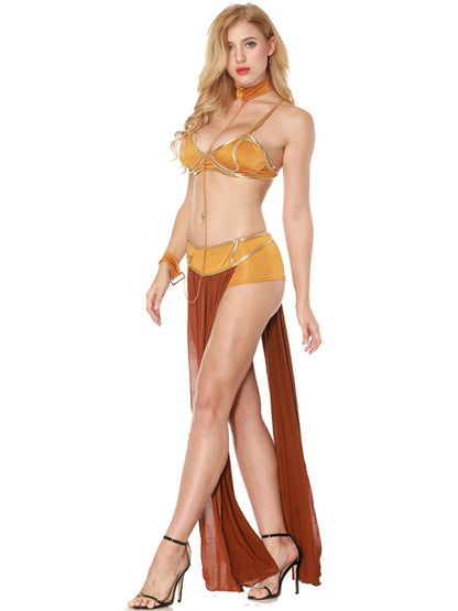 Women’s Halloween Dance Queen Long Skirt Costume – Festival Style