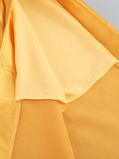 Elegant Backless Draped Evening Dress – Floor-Length Glamour